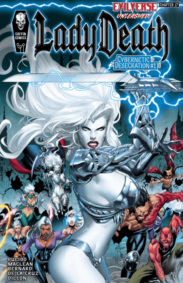 Lady Death: Cybernetic Desecration #1 cover