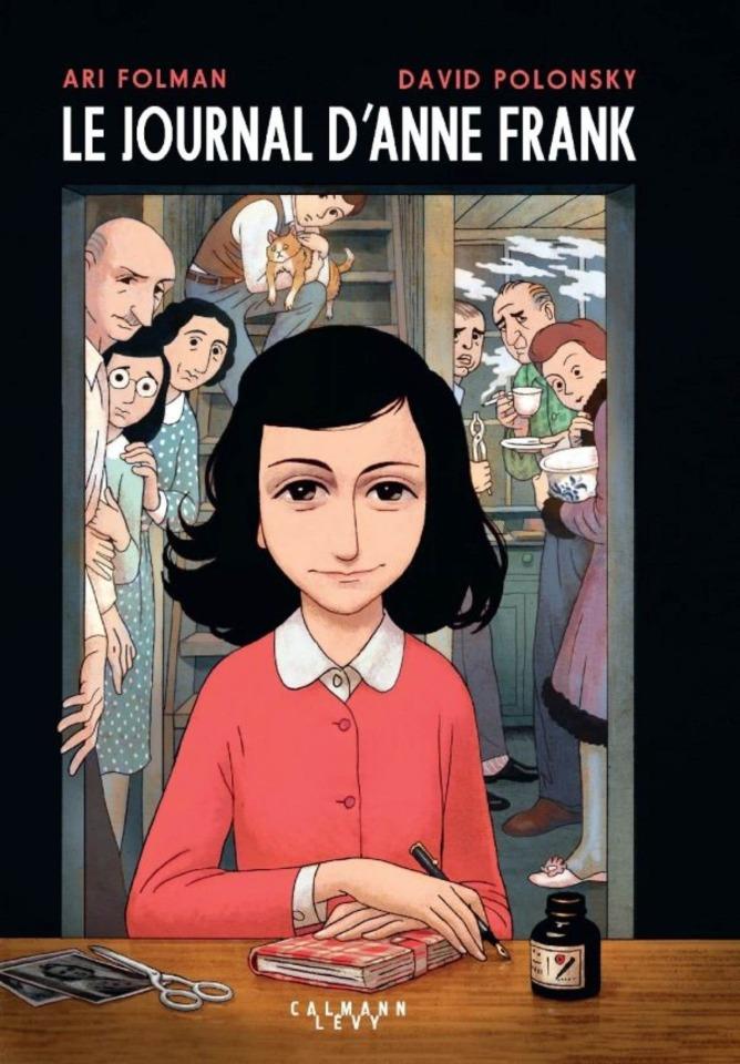 Le journal d'Anne Frank cover — © Calmann-Lévy