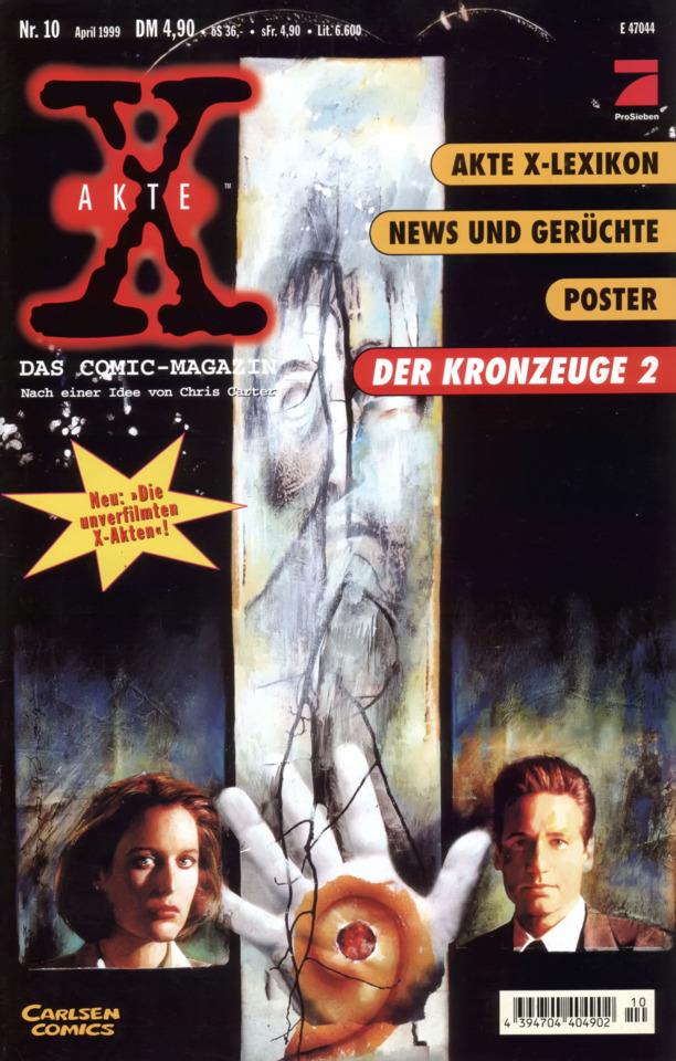 Akte X - Das Comic-Magazin #10 cover