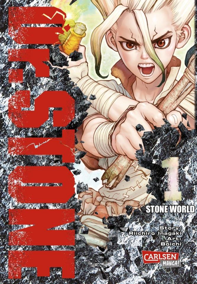 Dr. Stone #1 cover