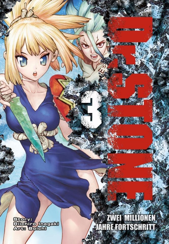 Dr. Stone #3 cover