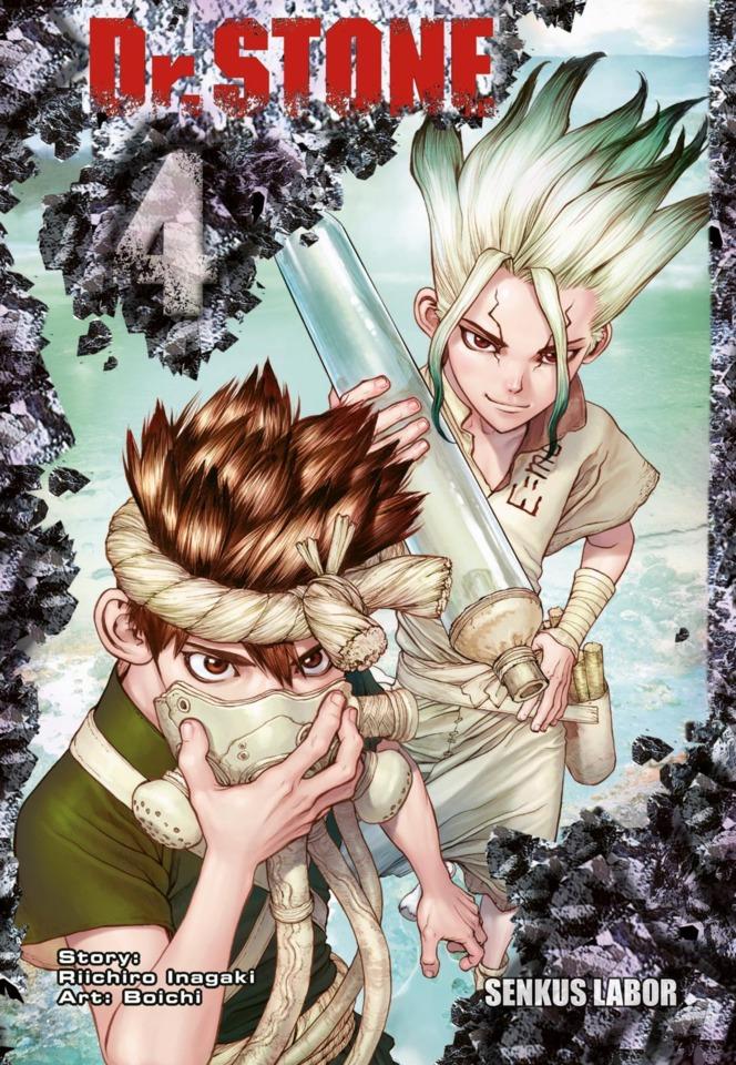 Dr. Stone #4 cover