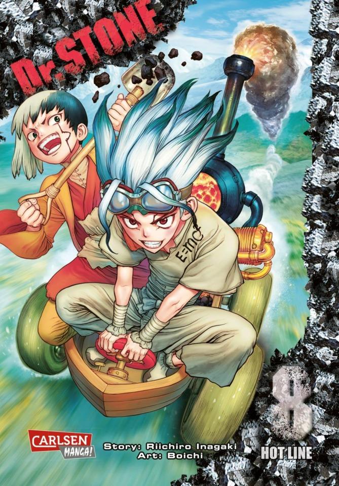 Dr. Stone #8 cover