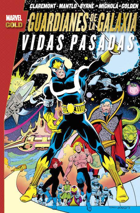 Marvel Gold: Guardianes de la Galaxia - Vidas Pasadas cover — © Panini España
