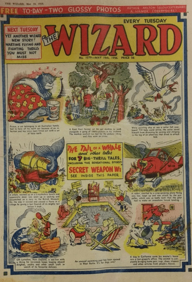 The Wizard #1579 cover