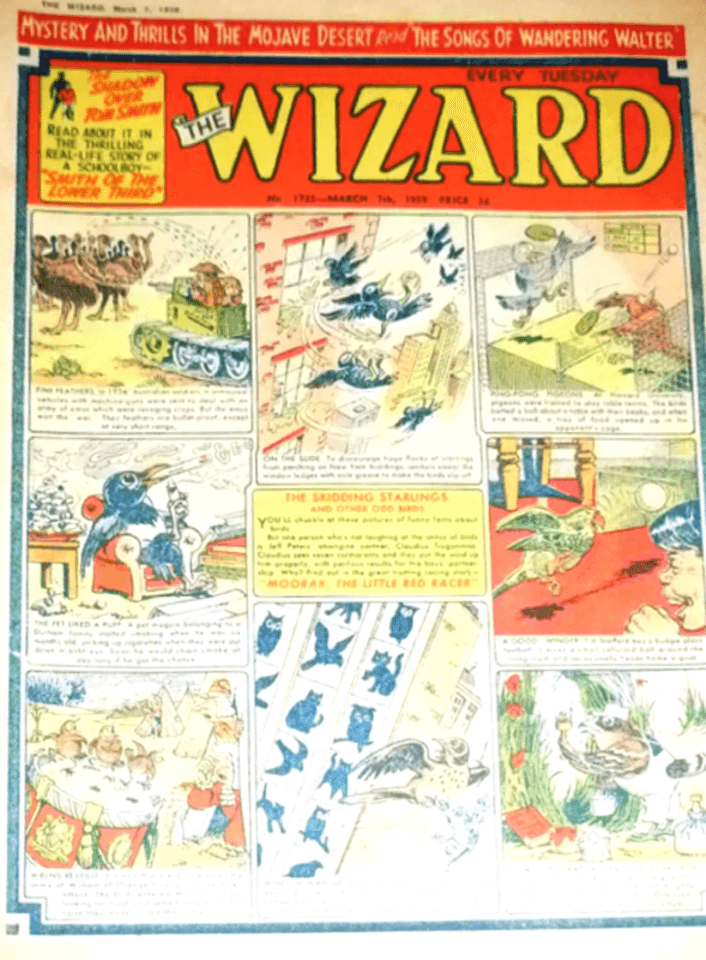 The Wizard #1725 cover