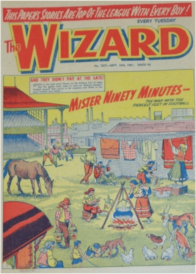 The Wizard #1857 cover