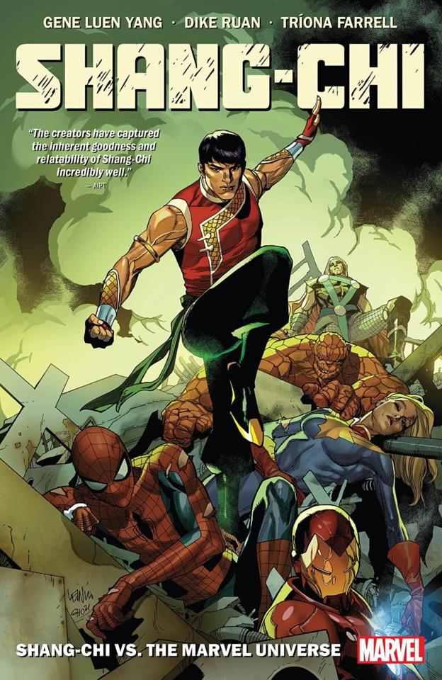 Shang-Chi: Shang-Chi vs. the Marvel Universe cover — © Marvel