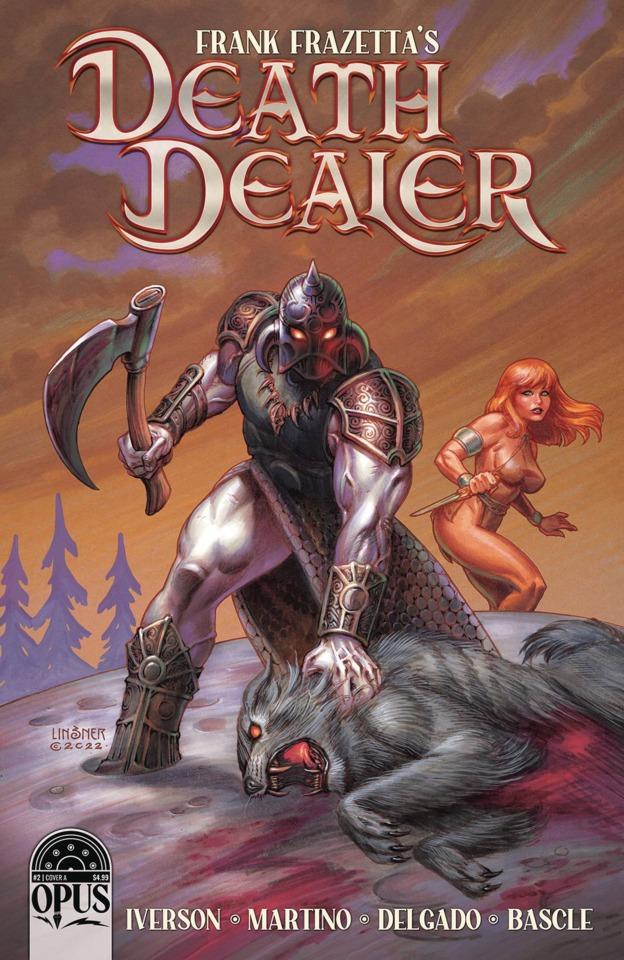 Frank Frazetta's Death Dealer #2 cover