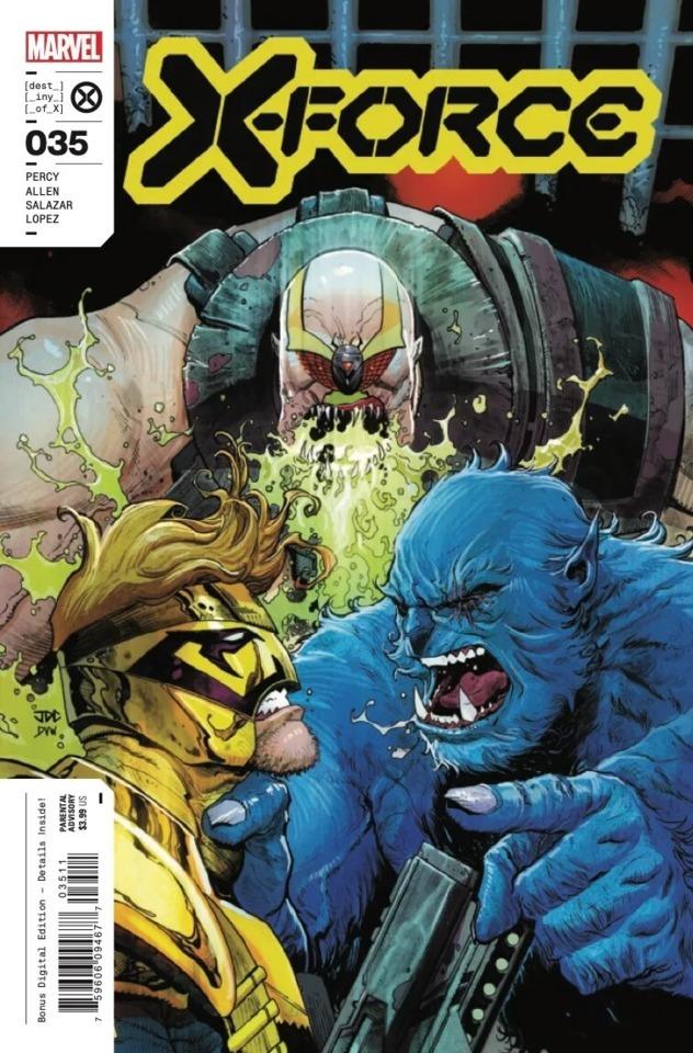 X-Force #35 cover