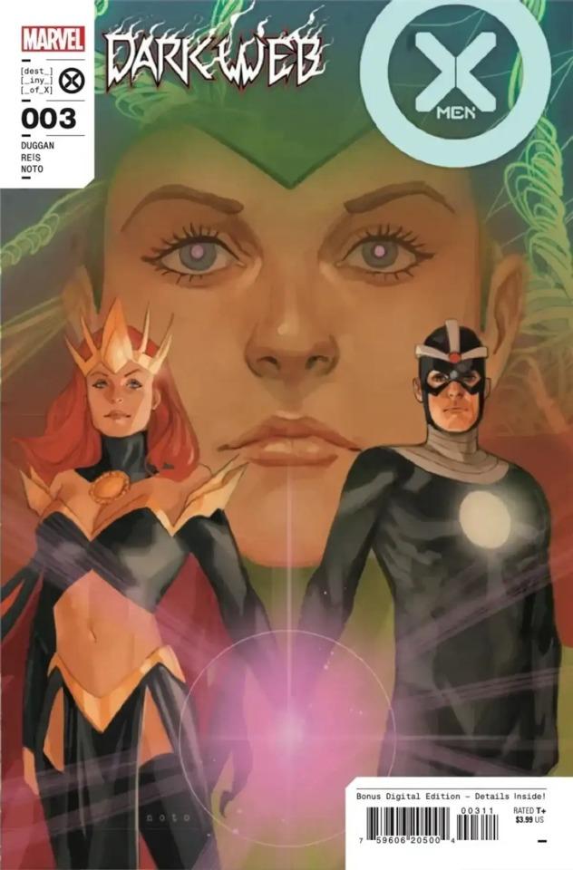 Dark Web: X-Men #3 cover