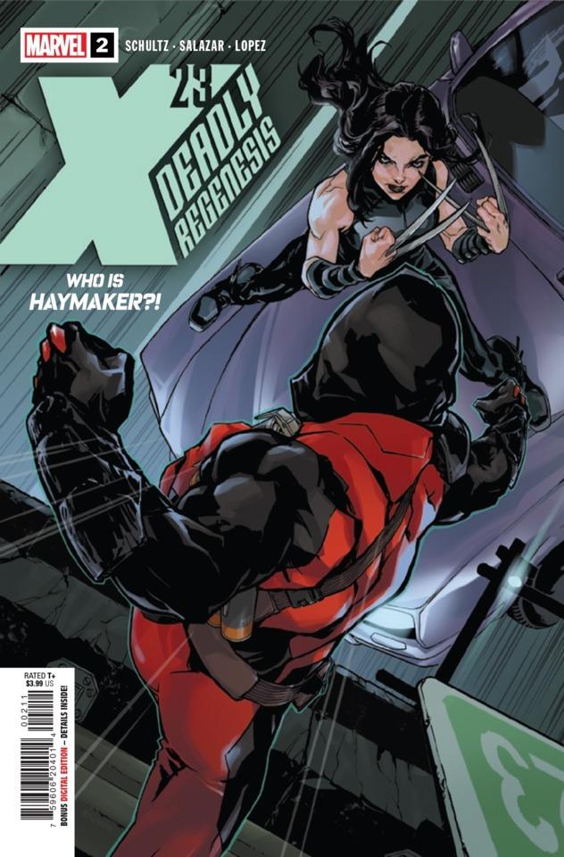 X-23: Deadly Regenesis #2 cover
