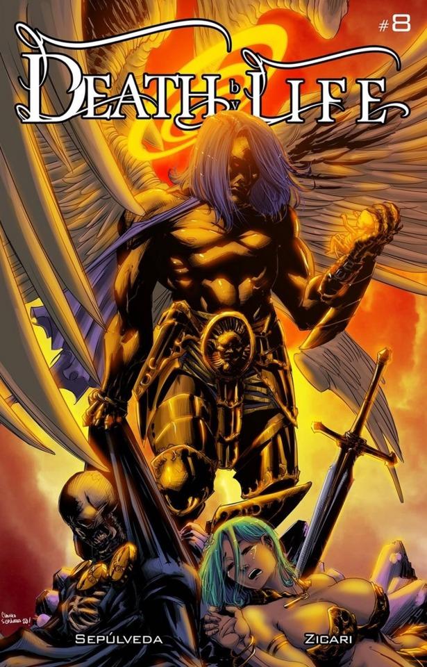 Death By Life #8 cover