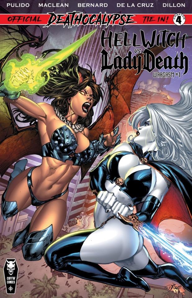 Hellwitch vs Lady Death: Wargasm #1 cover