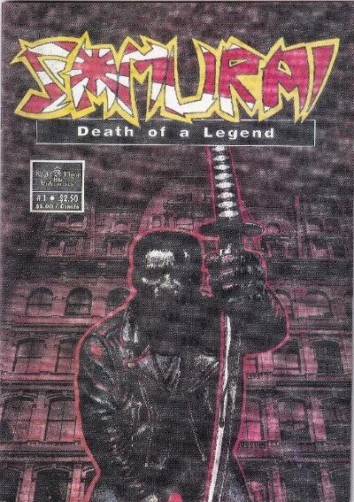 Samurai Death of a Legend  #1 cover