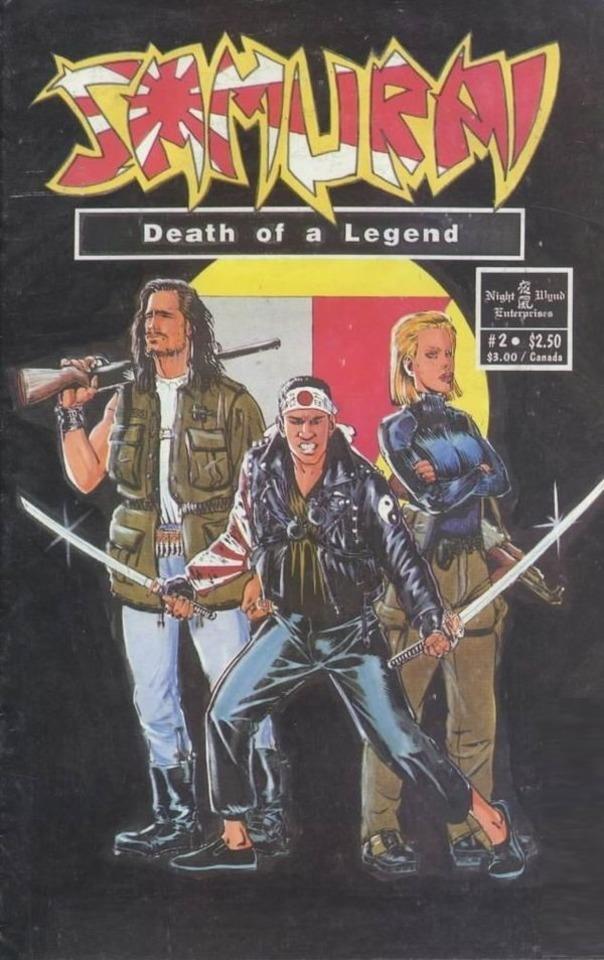Samurai Death of a Legend  #2 cover