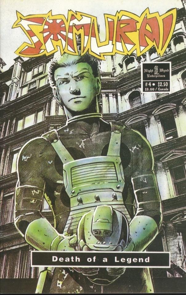 Samurai Death of a Legend  #4 cover