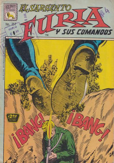 El Sargento Furia y Sus Comandos #257