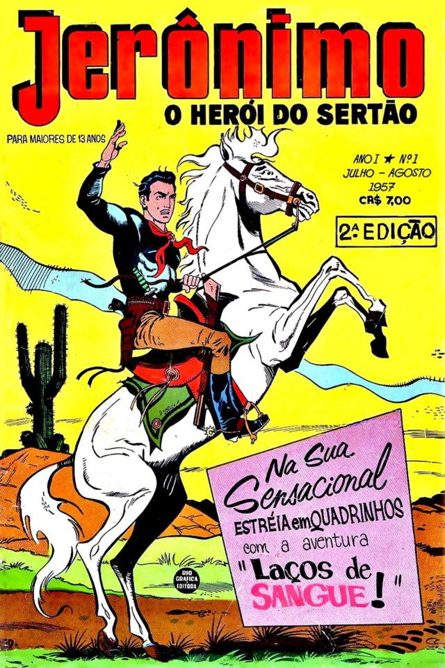 Jerônimo O Herói do Sertão cover — © Rio Gráfica e Editora