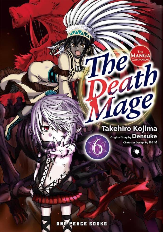 The Death Mage: The Manga Companion #6 cover