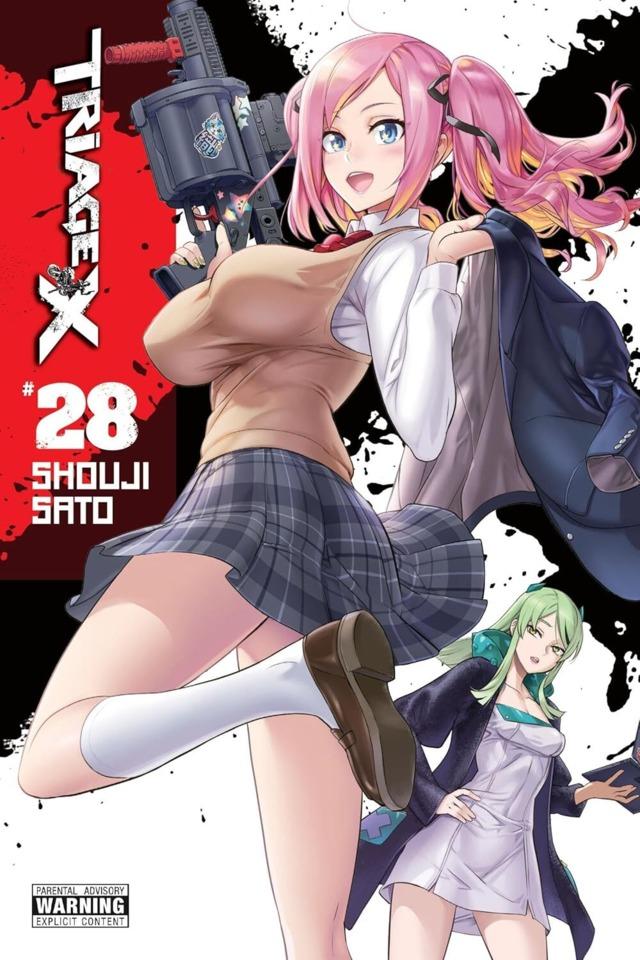 Triage X #28 cover