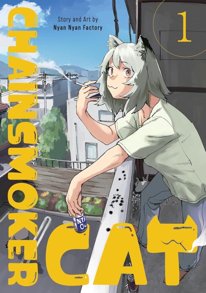 Chainsmoker Cat cover — © Seven Seas Entertainment
