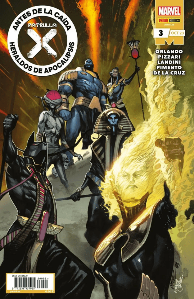 Patrulla-X: Antes de la caída #3 cover