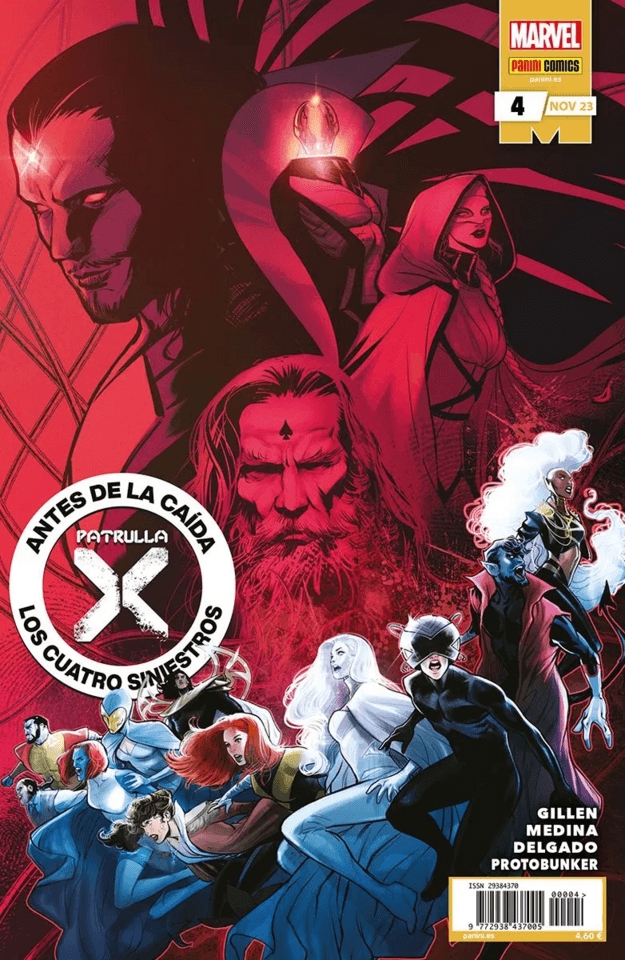 Patrulla-X: Antes de la caída #4 cover