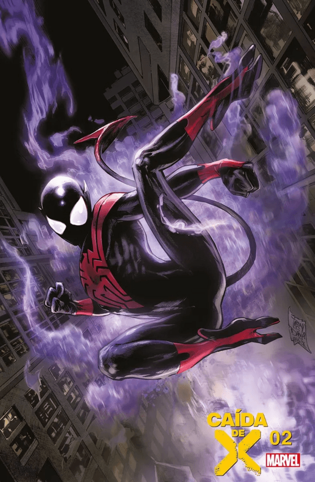Caída de X #2 cover