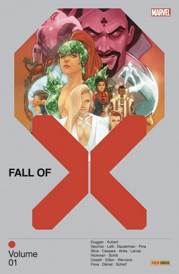 Fall of X #1 cover