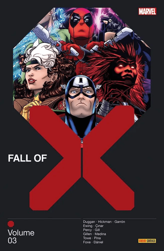 Fall of X #3 cover