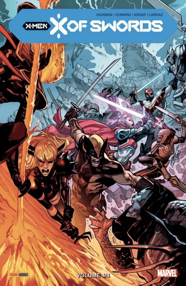 X-Men : X of Swords #4 cover