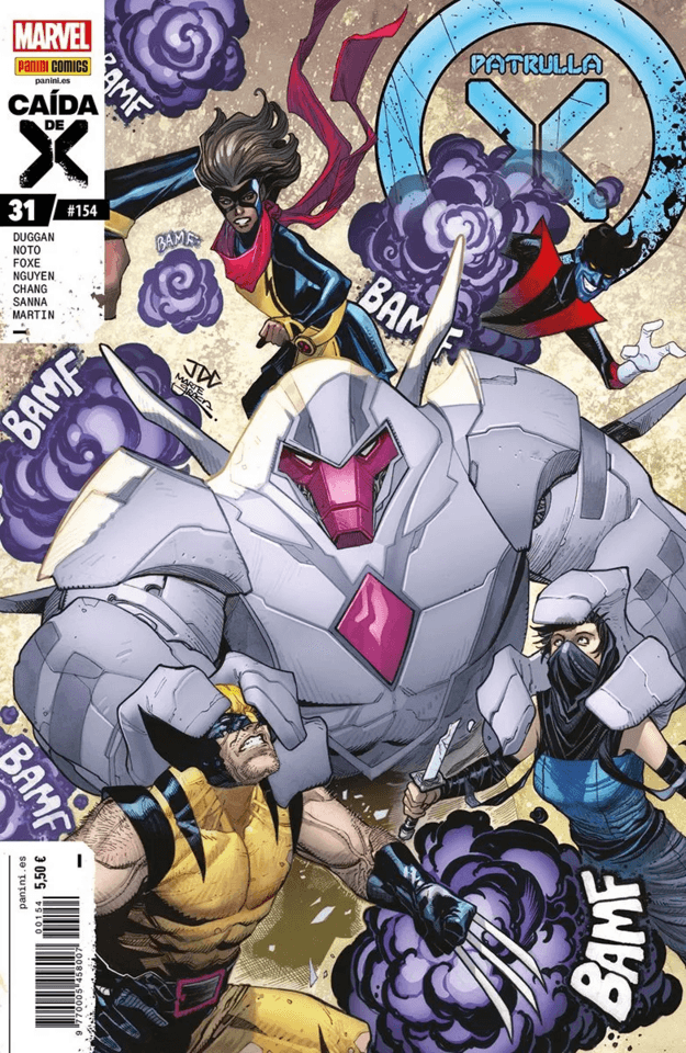 Imposible Patrulla-X #154 cover