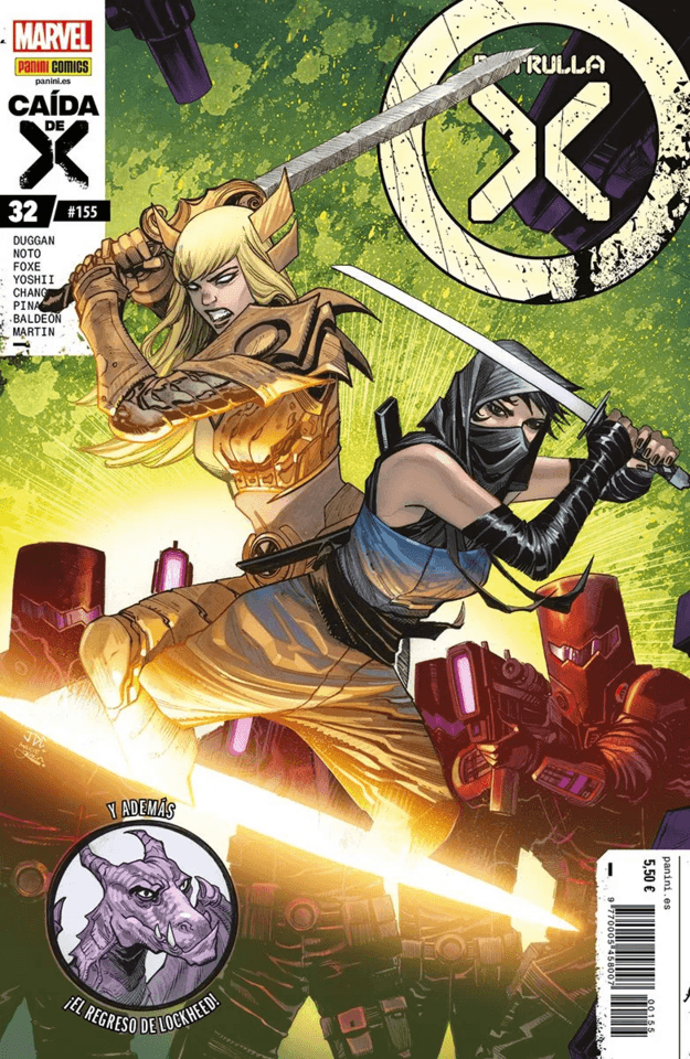 Imposible Patrulla-X #155 cover