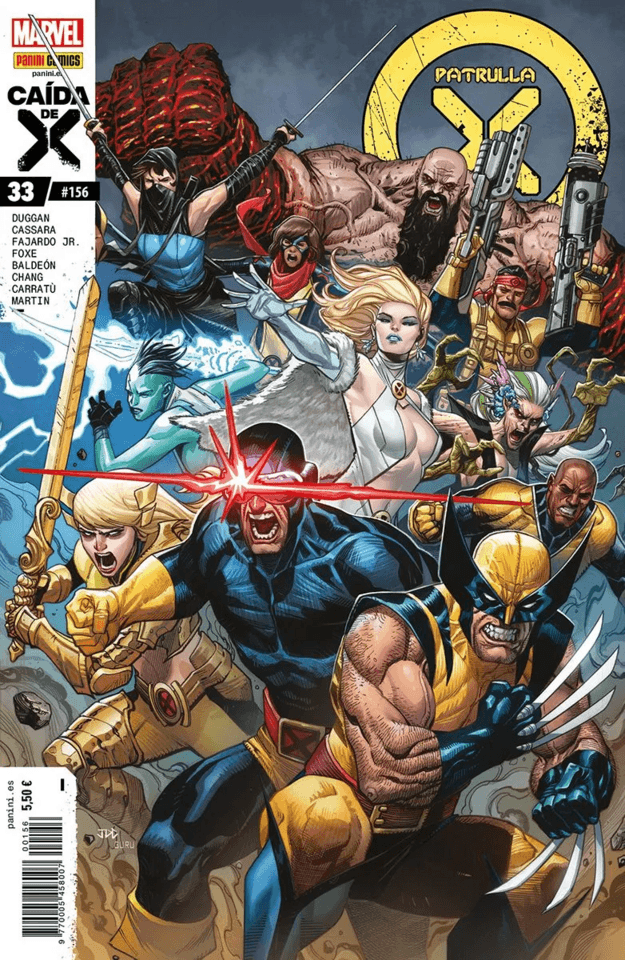 Imposible Patrulla-X #156 cover
