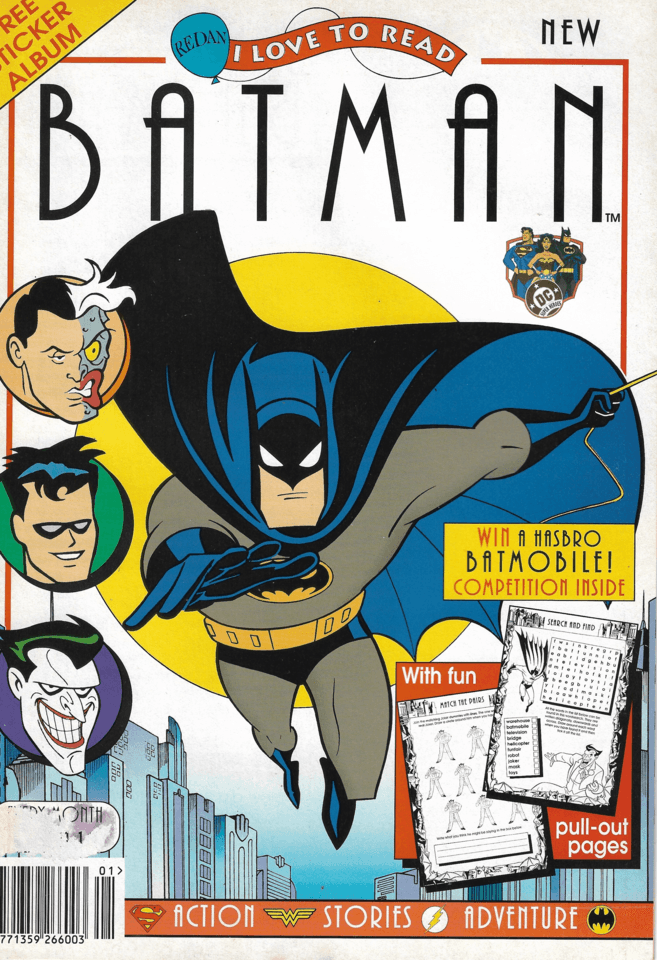 I Love to Read Batman and Superman