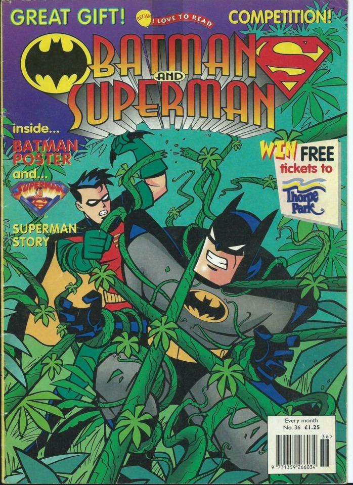 I Love to Read Batman and Superman #36