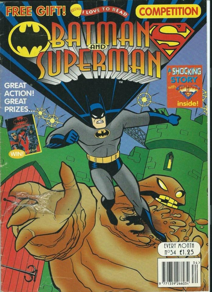 I Love to Read Batman and Superman #34