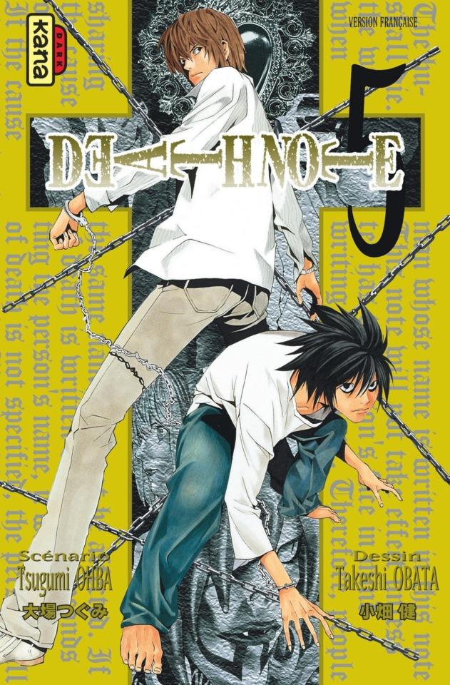 Death Note #5 cover