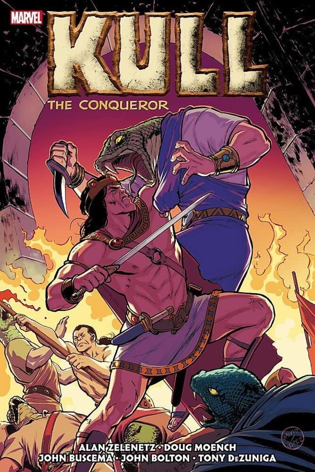 Kull the Conqueror: The Original Marvel Years Omnibus cover — © Marvel