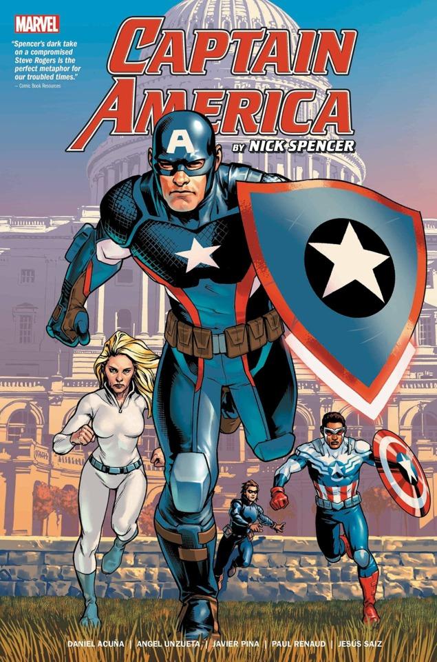 Captain America by Nick Spencer Omnibus cover — © Marvel