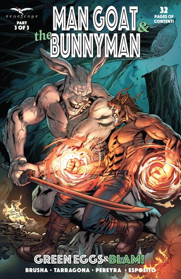 Man Goat & the Bunnyman: Green Eggs & Blam! #3