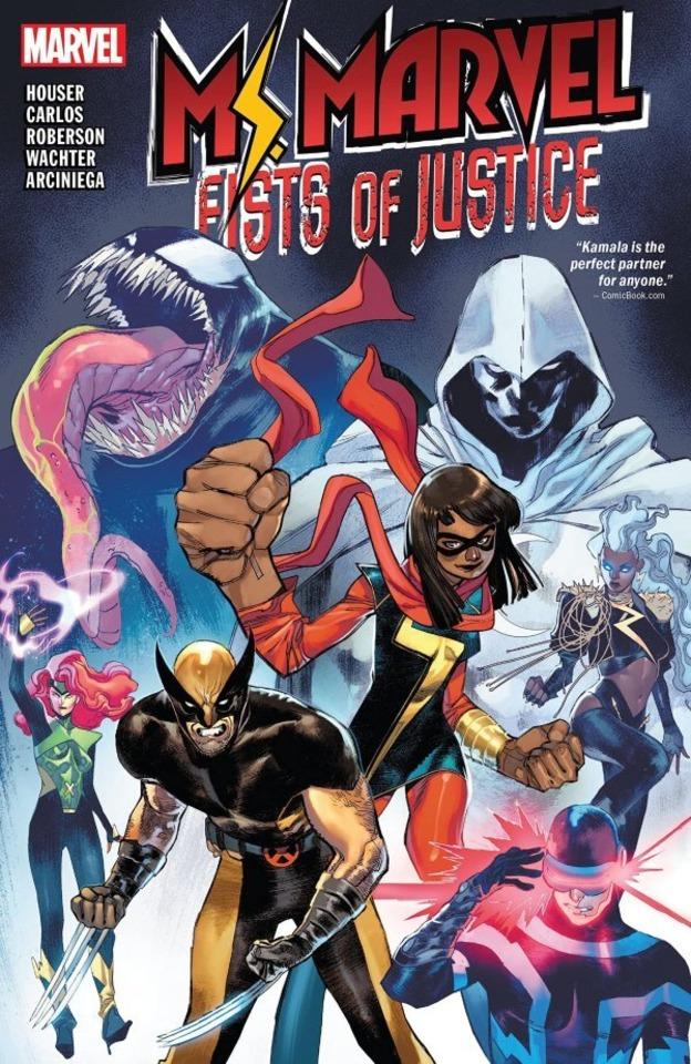 Ms. Marvel: Fists of Justice cover — © Marvel