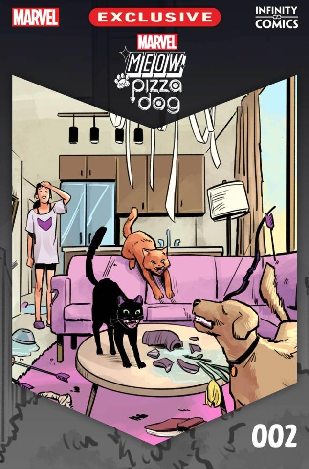 Marvel Meow and Pizza Dog Infinity Comic #2