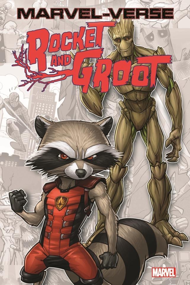 Marvel-Verse: Rocket & Groot cover — © Marvel