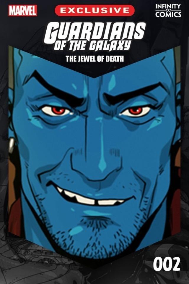 Guardians of the Galaxy: The Jewel of Death Infinity Comic #2 cover