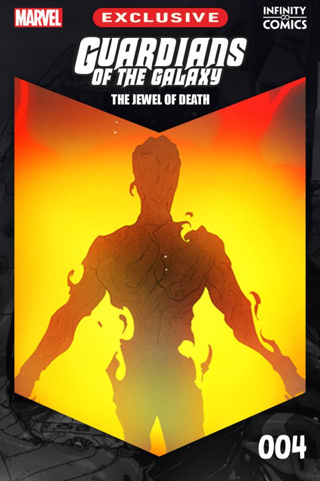 Guardians of the Galaxy: The Jewel of Death Infinity Comic #4  cover