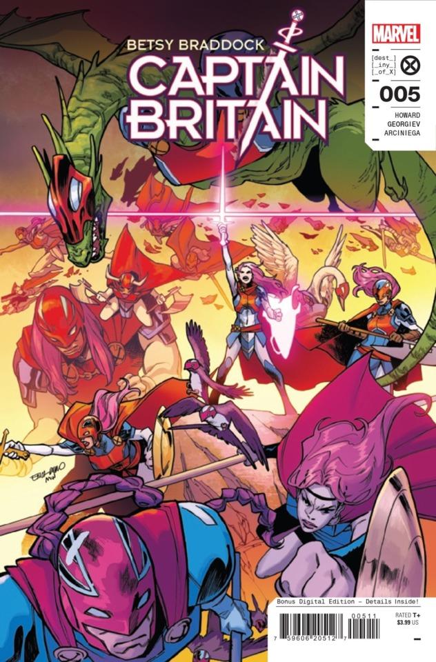 Betsy Braddock: Captain Britain #5