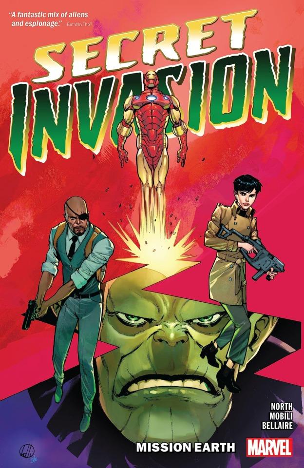Secret Invasion: Mission Earth cover — © Marvel