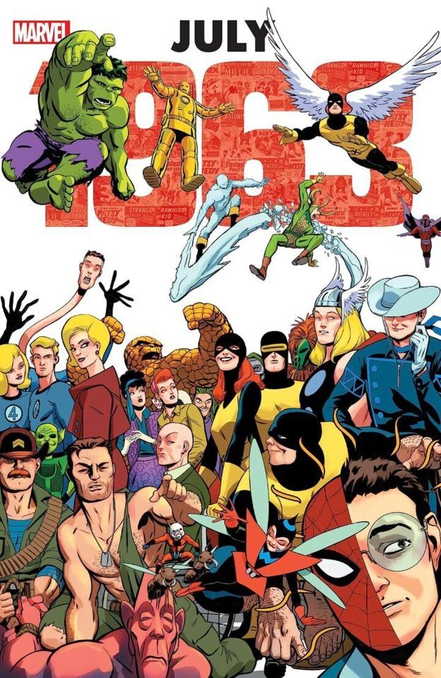 Marvel: July 1963 Omnibus cover — © Marvel